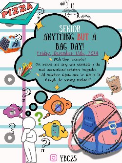  YBC Senior Event: Anything But the Bag Day